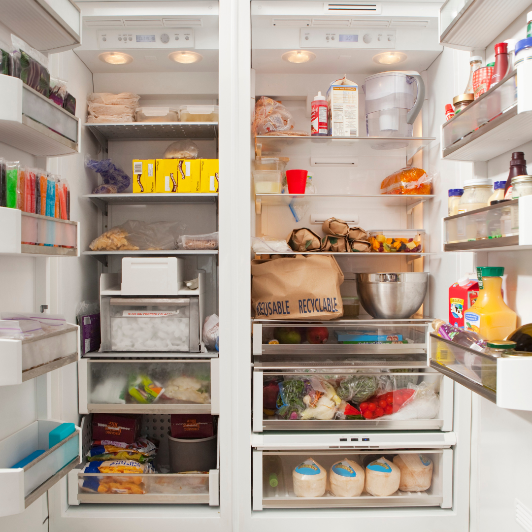 Hotdog storage in fridge