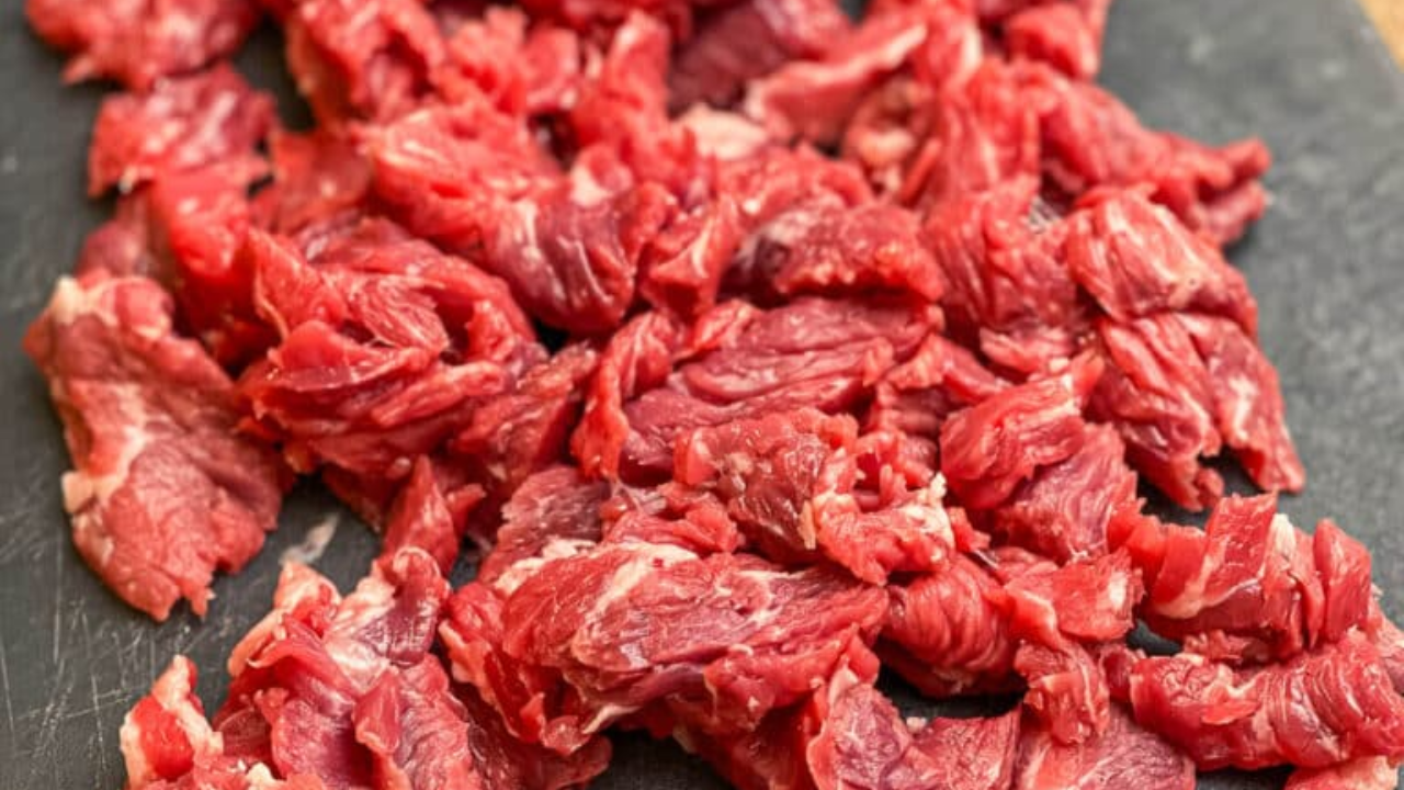 Small pieces of Flap Steak