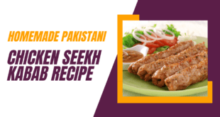 Homemade Pakistani Chicken Seekh Kabab