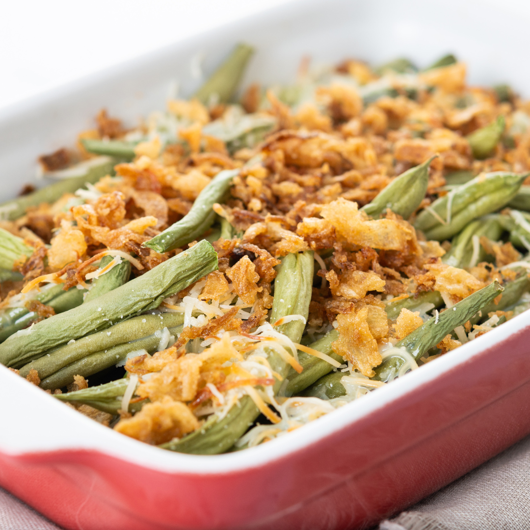 Vintage Fresh Green Bean Casserole