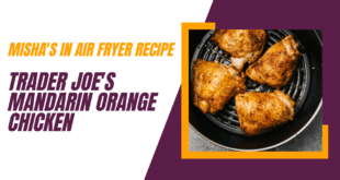 Air Fryer Recipe, Trader Joe's Mandarin Orange Chicken