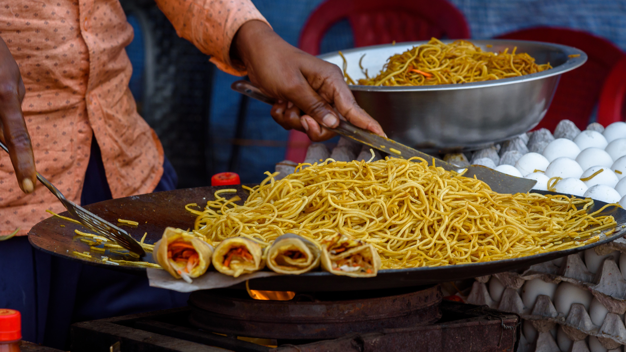 Cooking method of Vegetable Chow Mein Noodles