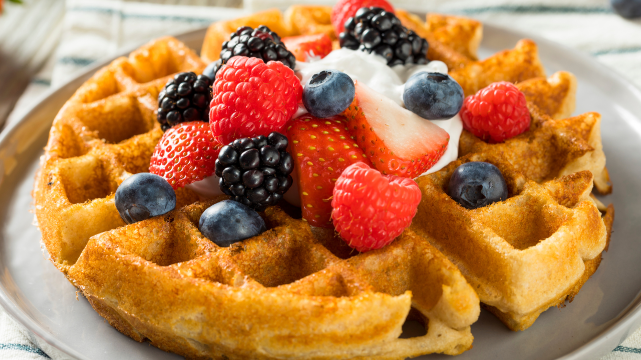 Fluffy Belgian Waffles