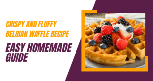 Fluffy Belgian Waffles