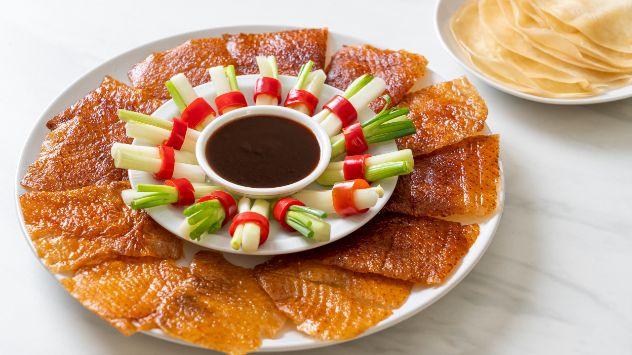 Peking Duck Pancakes