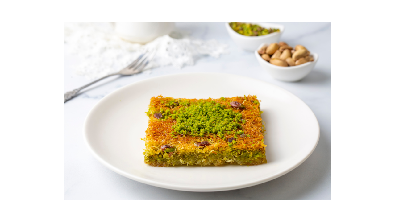 Serving Suggestions for Middle Eastern Kunafa Dessert