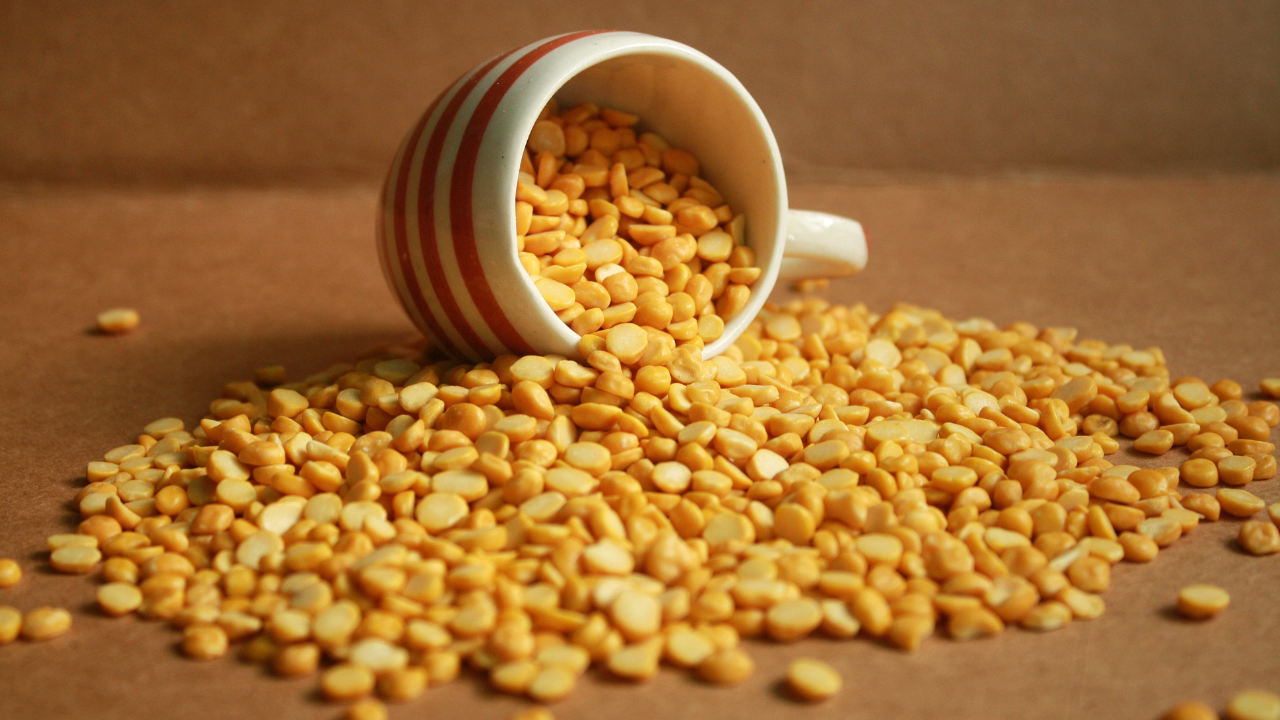 ingredients for Chana Dal Pakora