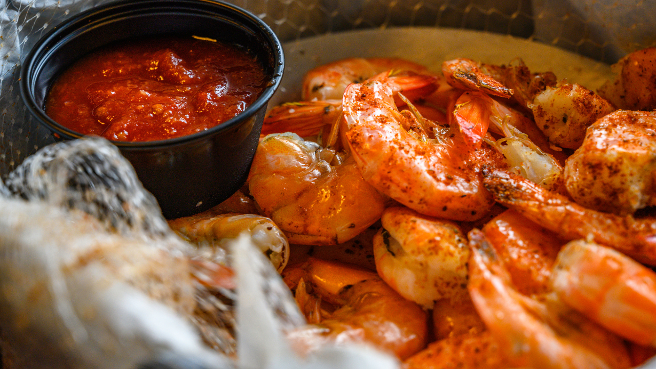 ingredients for Shrimp with Spicy Garlic Sauce