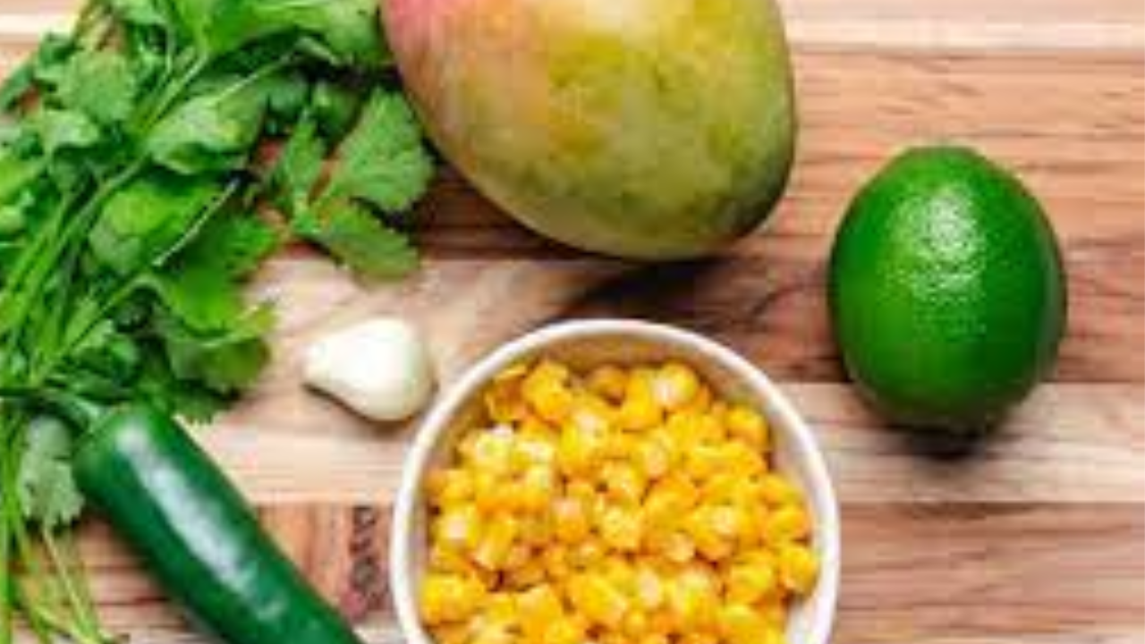 Ingredients for Raw Mango and Gram Flour Curry